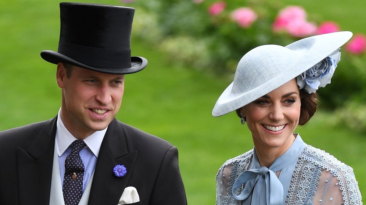 Vévodkyně Kate s princem Williamem.