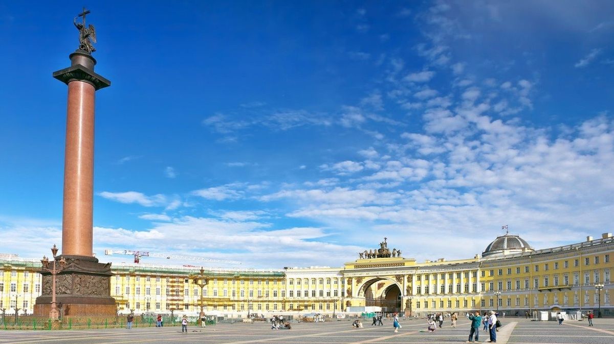 Budova generálního štábu v Petrohradu (ilustrační foto)