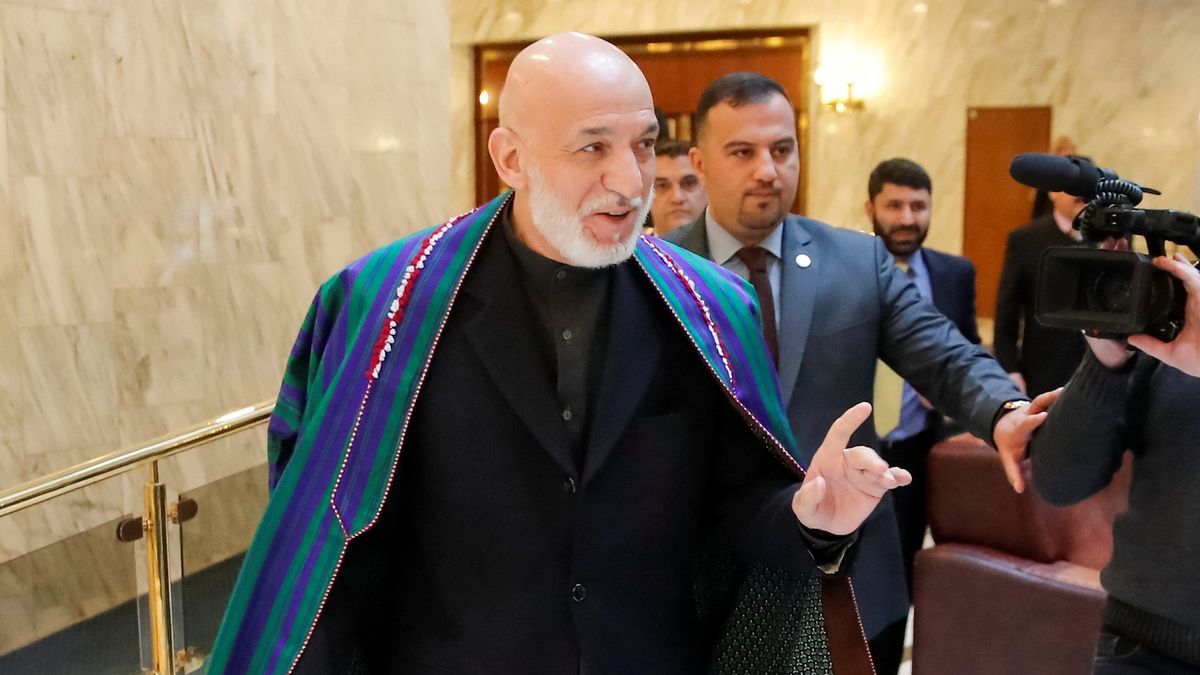 Bývalý afghánský prezident Hámid Karzáí 