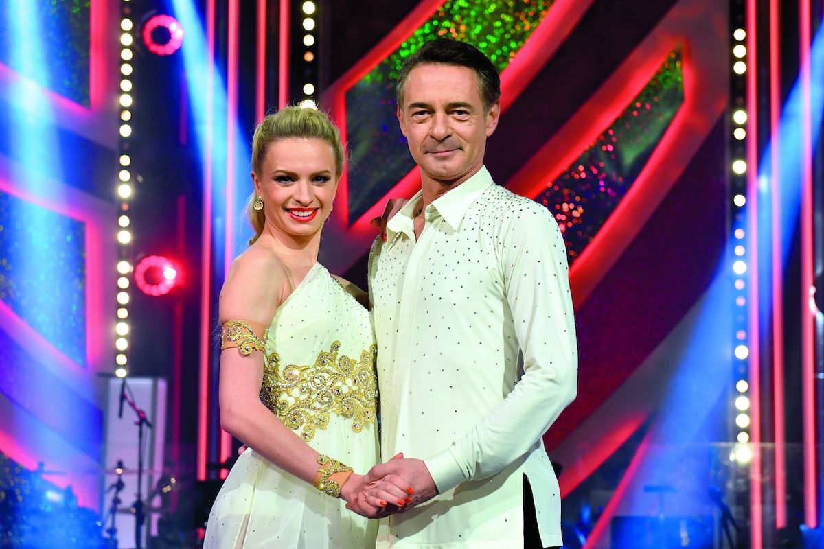 Jiří Dvořák s taneční partnerkou Lenkou Norou Návorkovou vyhráli v soutěži StarDance. 