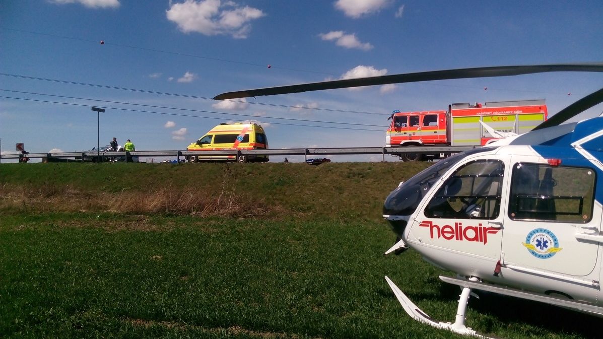 Motorkář zraněný v Bohumíně utrpěl vážná zranění.