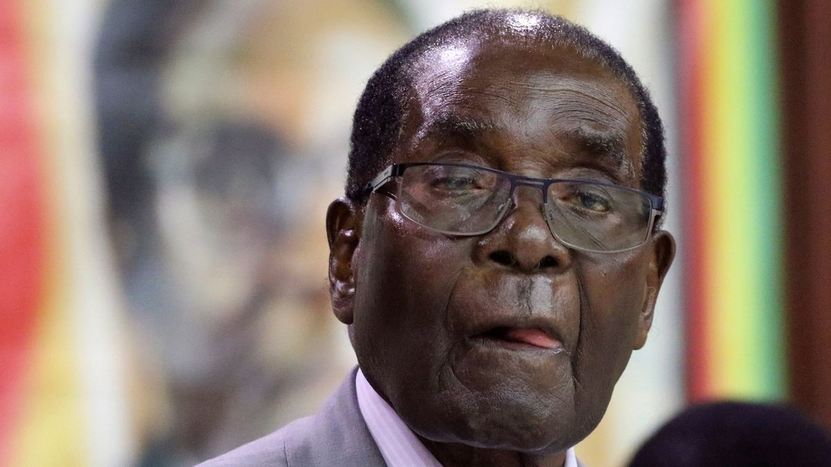 Bývalý prezident Zimbabwe Robert Mugabe 