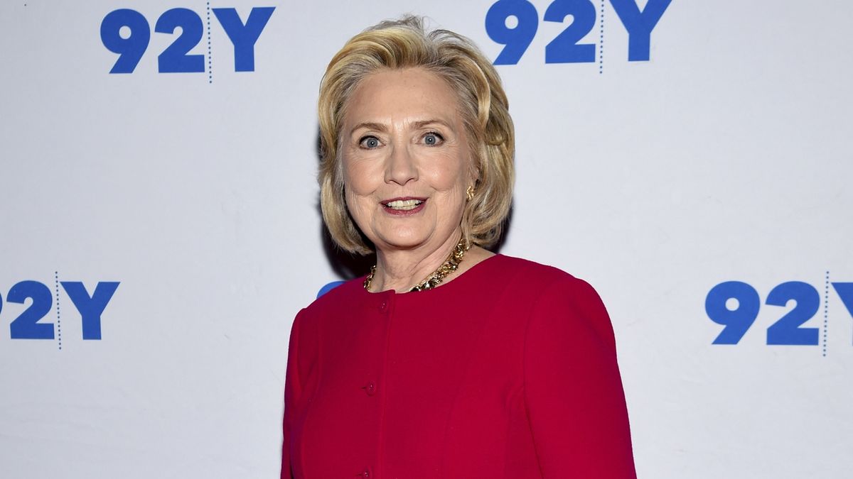 Hillary Clintonová před poskytnutým rozhovorem, ve kterém se svěřila, že nadále touží být prezidentkou.