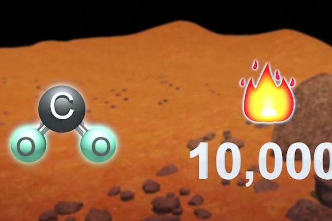 Na Marsu není dost oxidu uhličitého, aby mohl být obyvatelný
