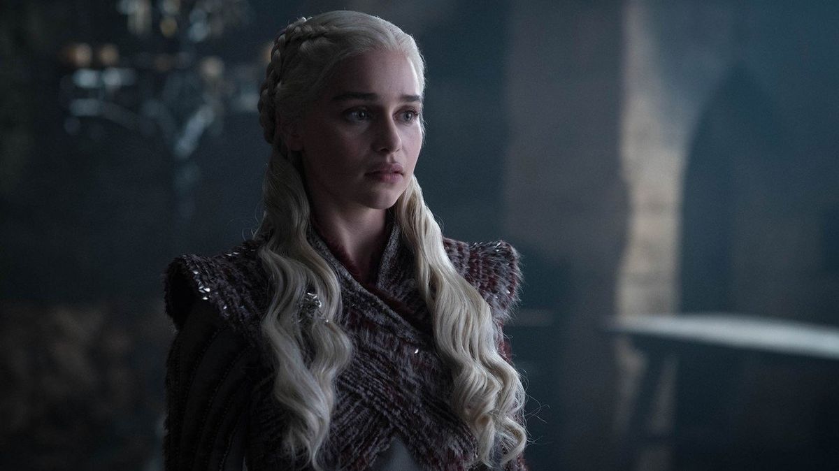 Herečka Emilia Clarková, představitelka Daenerys Targaryen.
