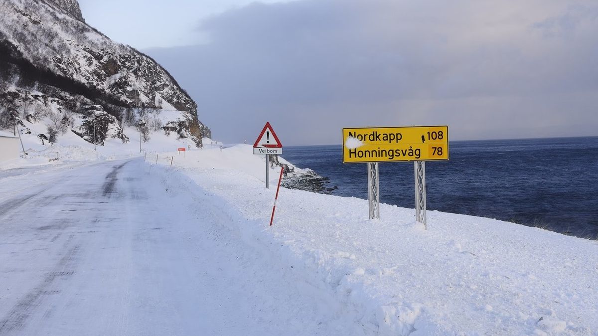 Hvor livet bestemmes av været.  Hvordan bo langs verdens nordligste motorvei