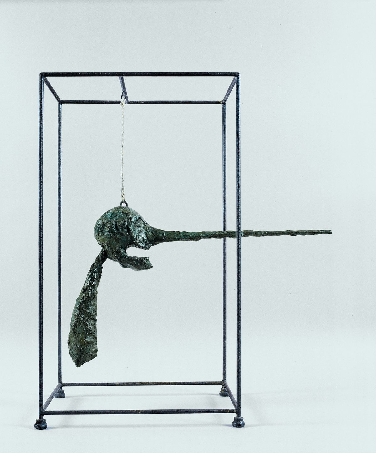 Alberto Giacometti: Nos (1947), k vidění na autorově (1901–1966) výstavě v pražském Veletržním paláci do 1. prosince.