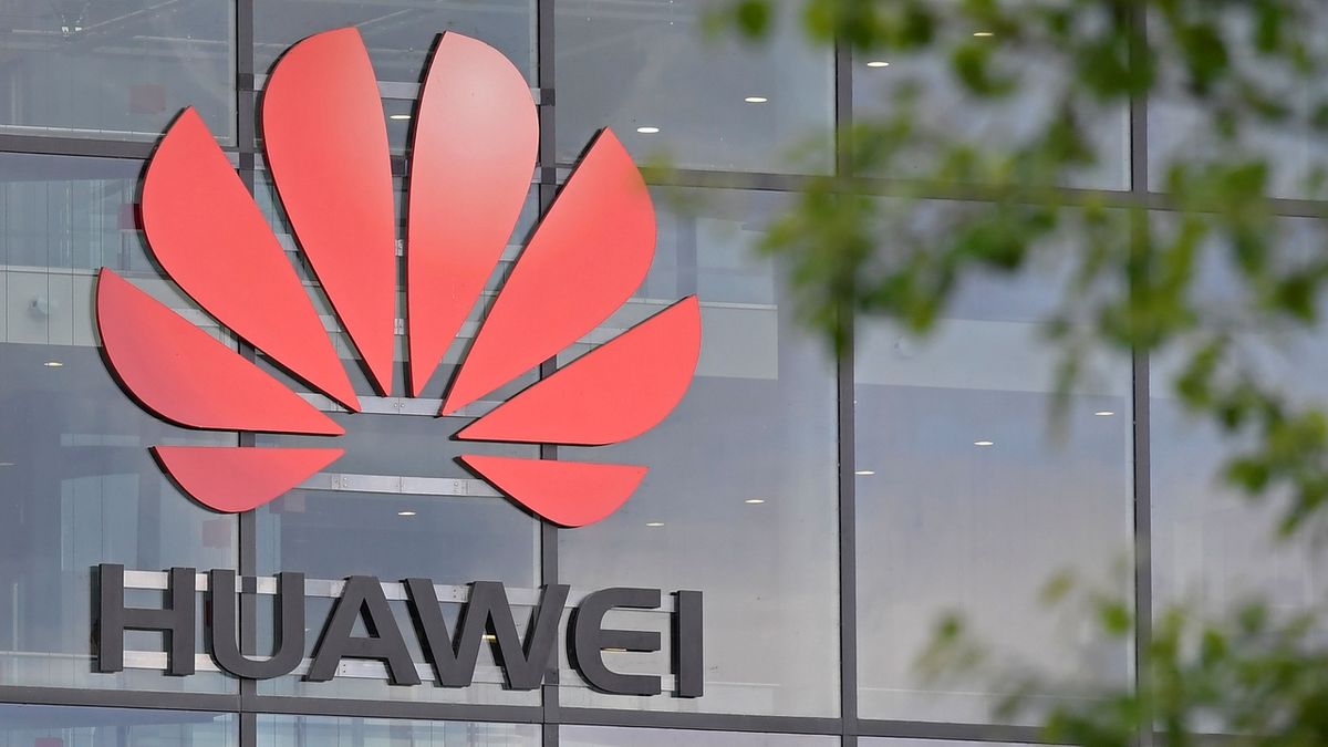 Logo společnosti Huawei.