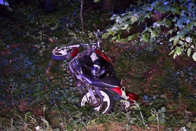 BEZ KOMENTÁŘE: Nehoda motorkáře u Psár