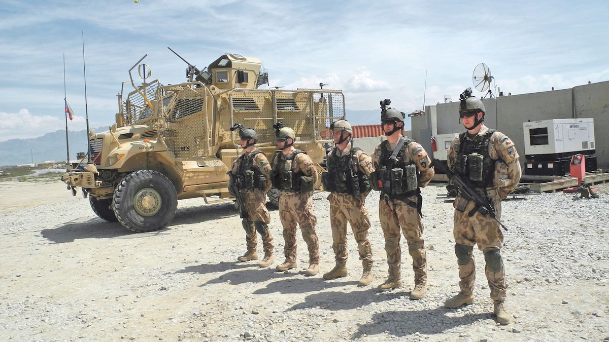 Čeští vojáci v Afghánistánu