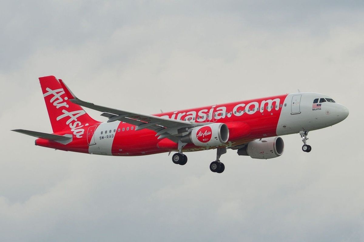Letadlo společnosti Air Asia (ilustrační foto)