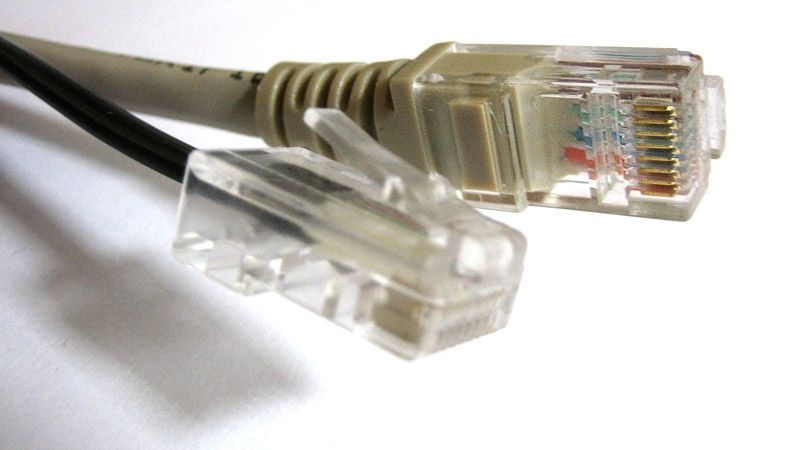 Internetové kabely (ilustrační foto)