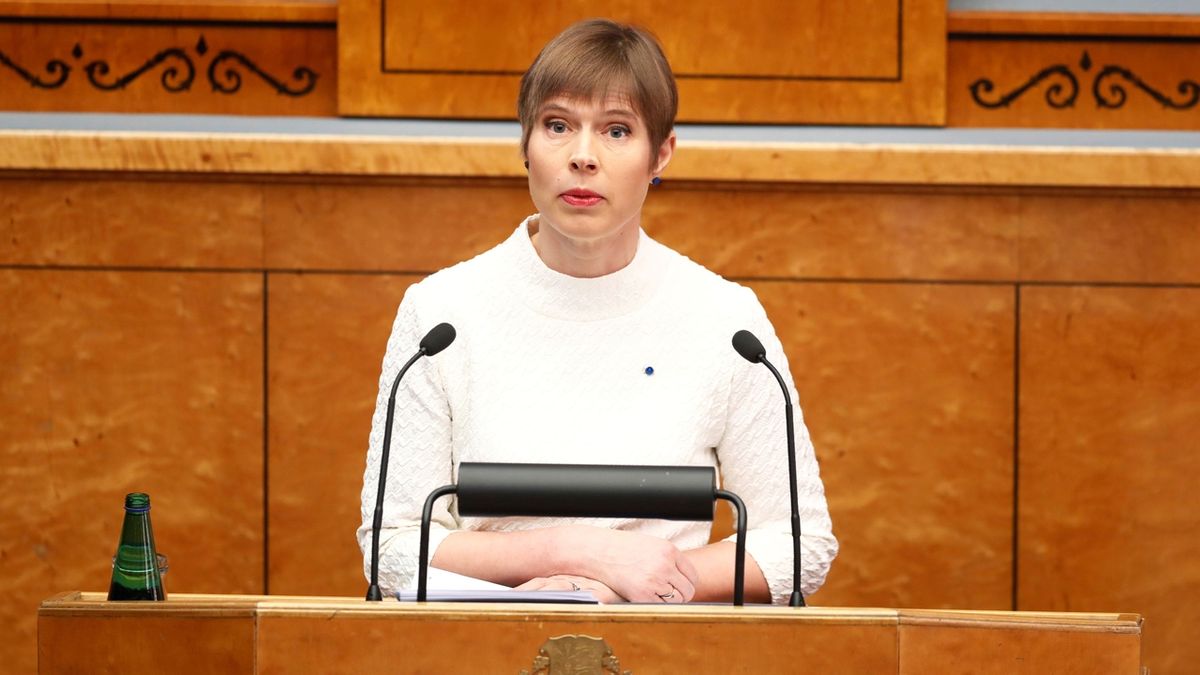 Estonská prezidentka Kersti Kaljulaidová