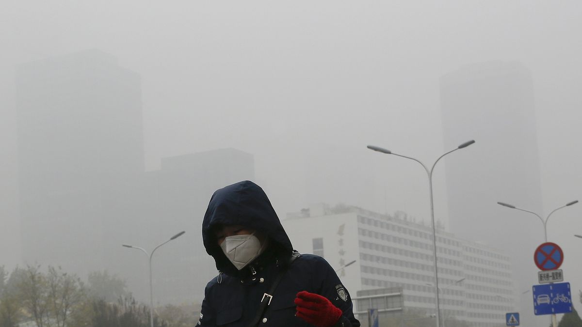 Znečištění ovzduší v Pekingu 