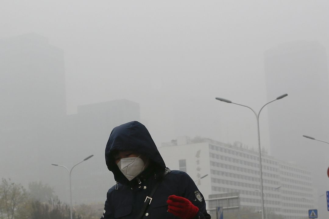 Znečištění ovzduší v Pekingu 