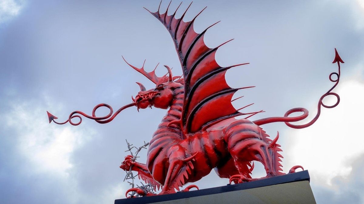 Drak je symbolem Walesu