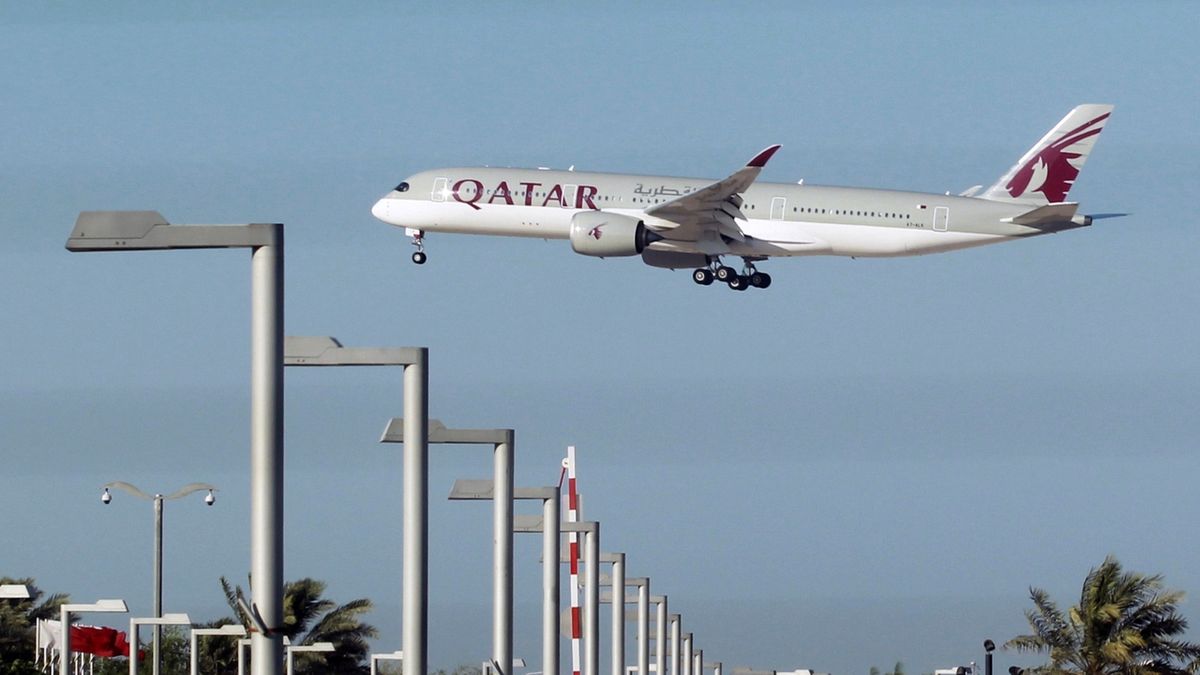 Letoun společnosti Qatar Airways