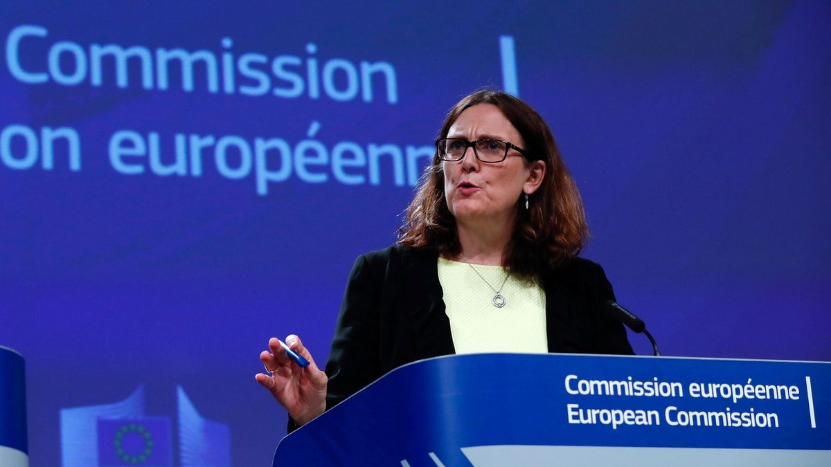 Evropská komisařka pro obchod Cecilia Malmströmová.
