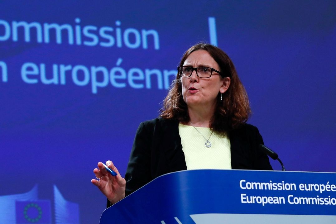 Evropská komisařka pro obchod Cecilia Malmströmová