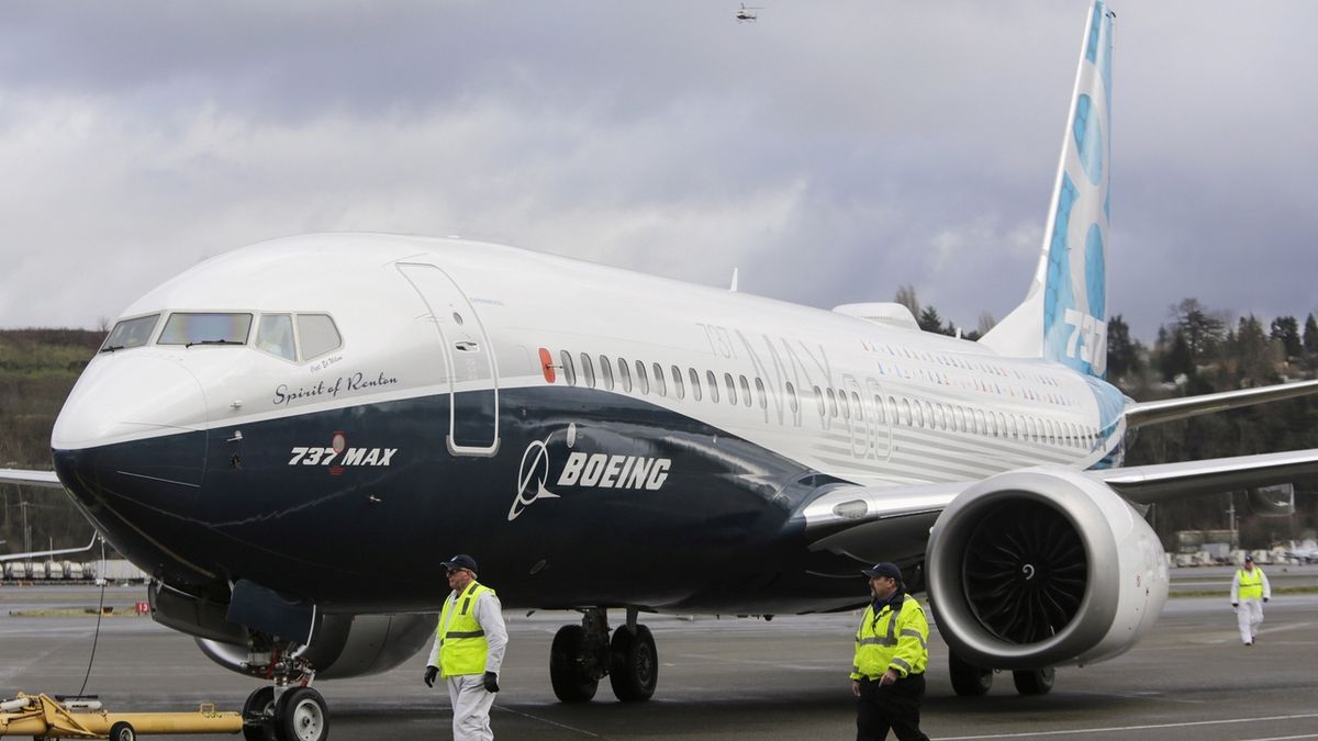 Boeing 737 MAX. Ilustrační foto