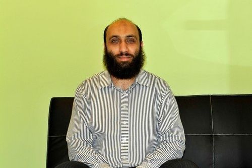 Uprchlý Sheikh Samer Shehadeh 