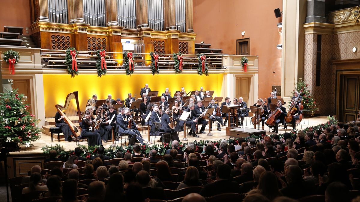 Benefiční vánoční koncert v Pražském Rudolfinu