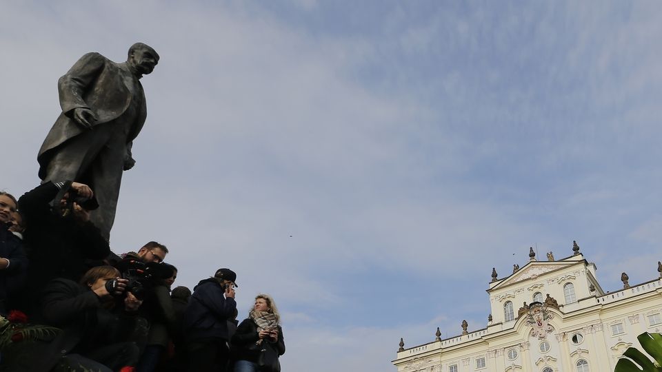 Památník T.G. Masaryka u Pražského hradu
