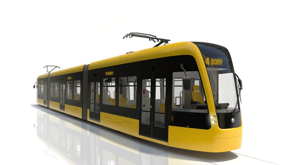 Tak by měly vypadat nové tramvaje pro Plzeň.