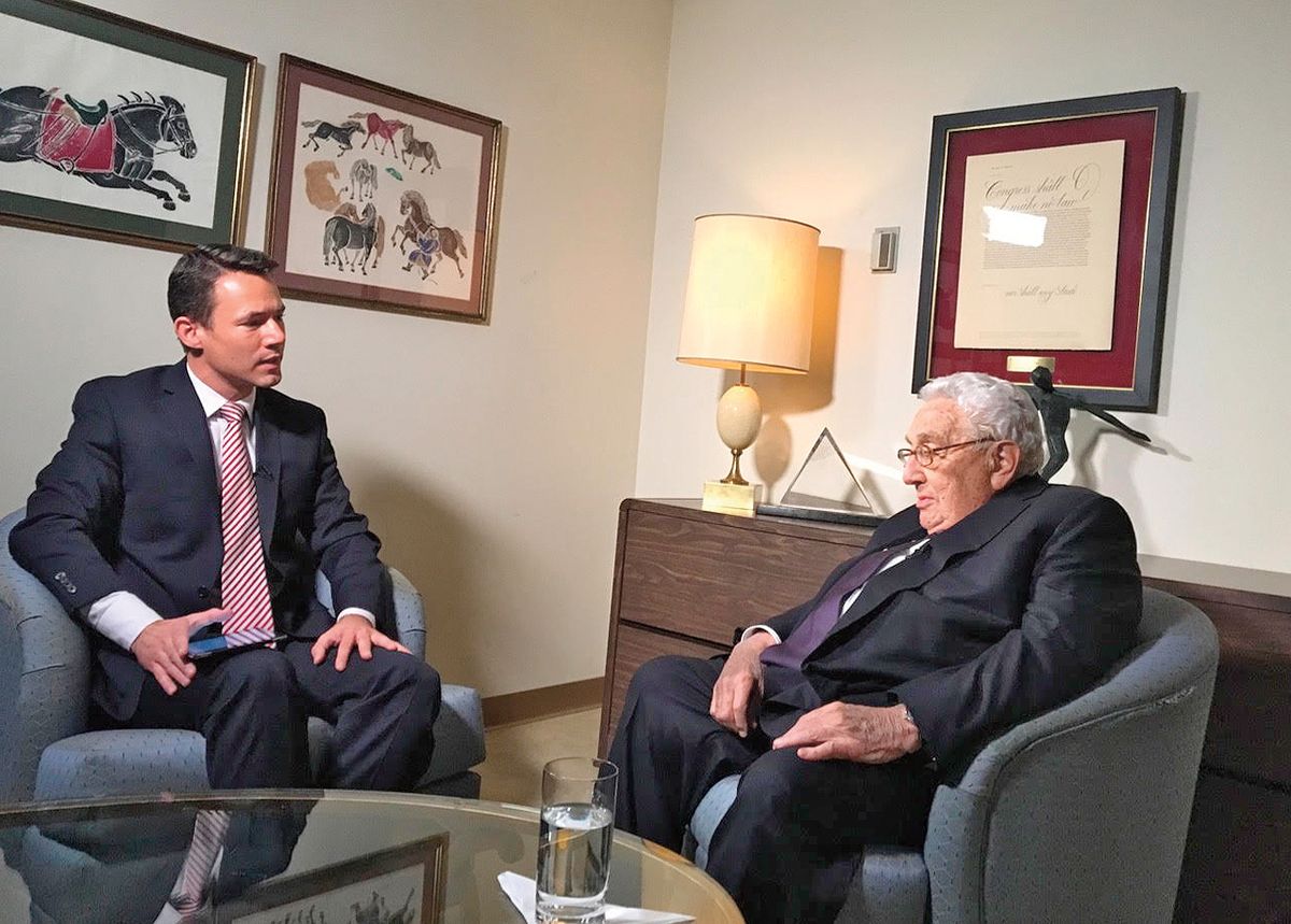 O rozhovor s bývalým ministrem zahraničí Henrym Kissingerem usiloval asi rok. Získal ho nakonec jen proto, že hlavním tématem byl Václav Havel.