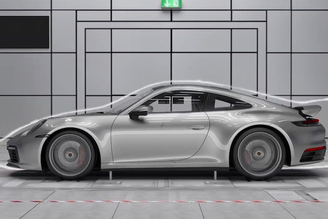 Aerodynamika Porsche 911