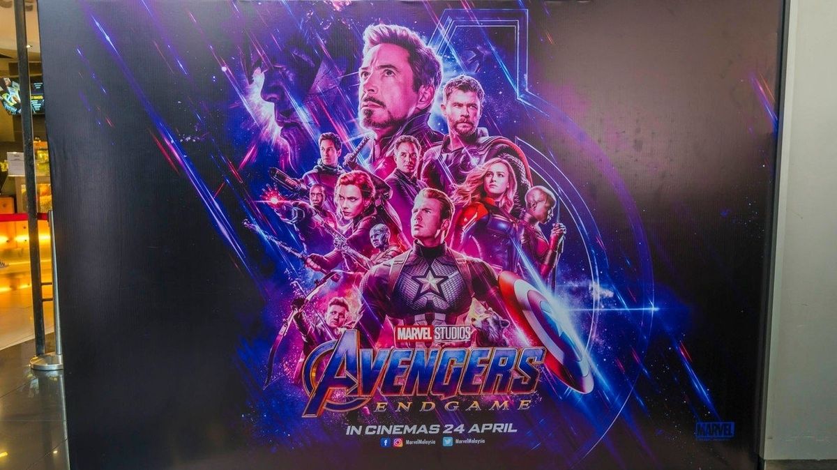 Plakát k filmu Avengers: Endgame