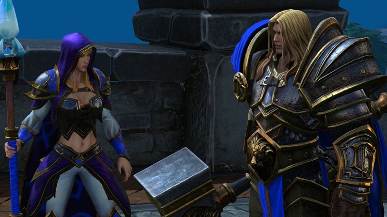 Ukázka ze hry Warcraft III: Reforged