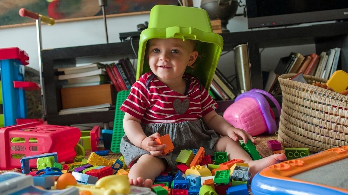 Stavebnice mohou v dětech probouzet kreativitu od útlého věku. 