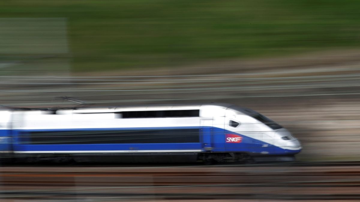 Na ilustračním snímku rychlovlak TGV ve Francii