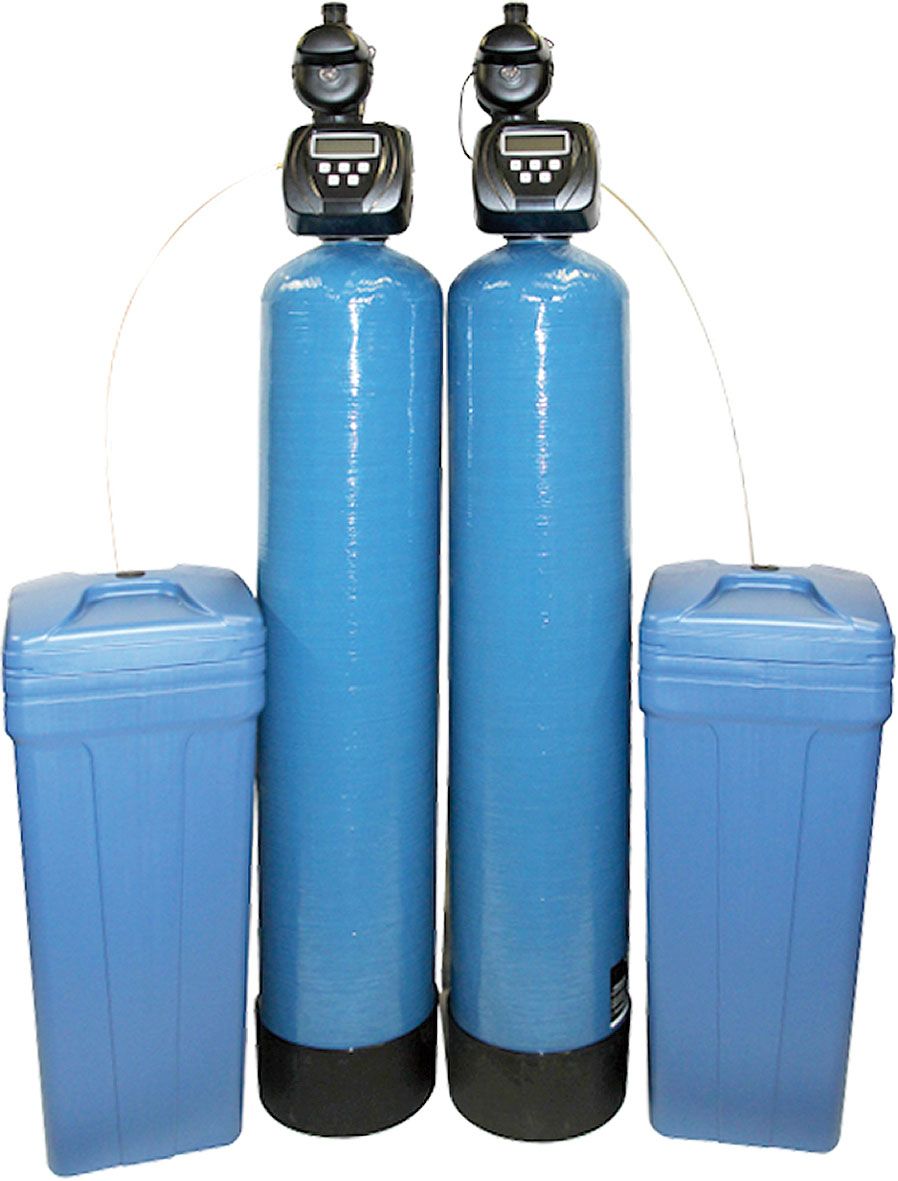 Změkčovač vody WAT CMS Duplex pro zpracování pitné vody. Umí redukovat množství železa a tvrdost vody. Pro správný výběr zařízení je dobré nejdříve provést rozbor vody.