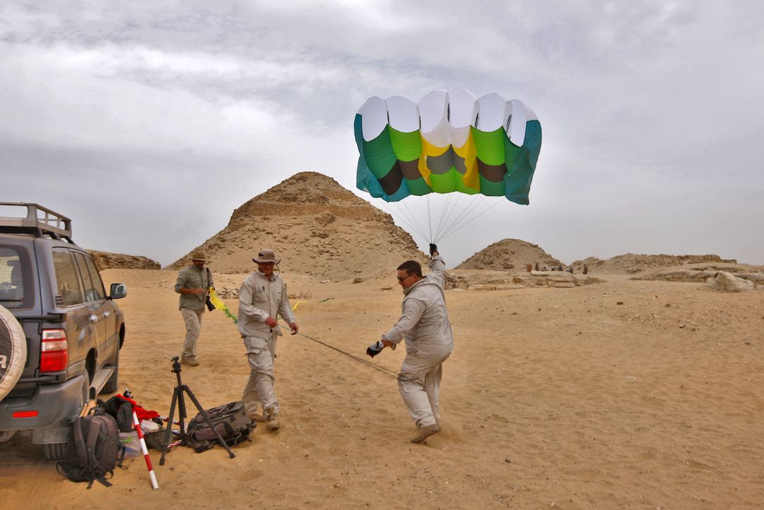 Testování produktů v egyptské poušti