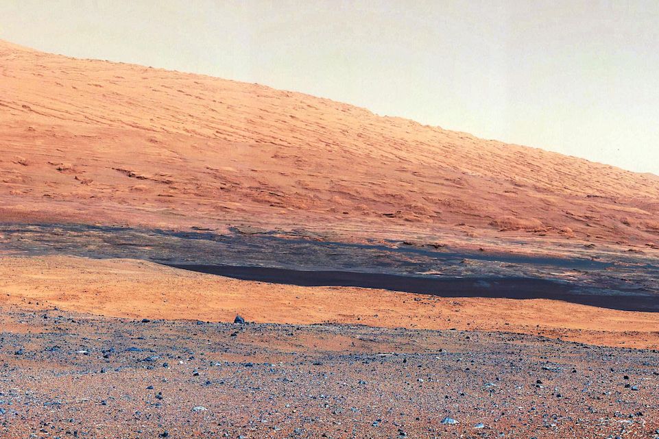 Snímek povrchu Marsu od sondy NASA