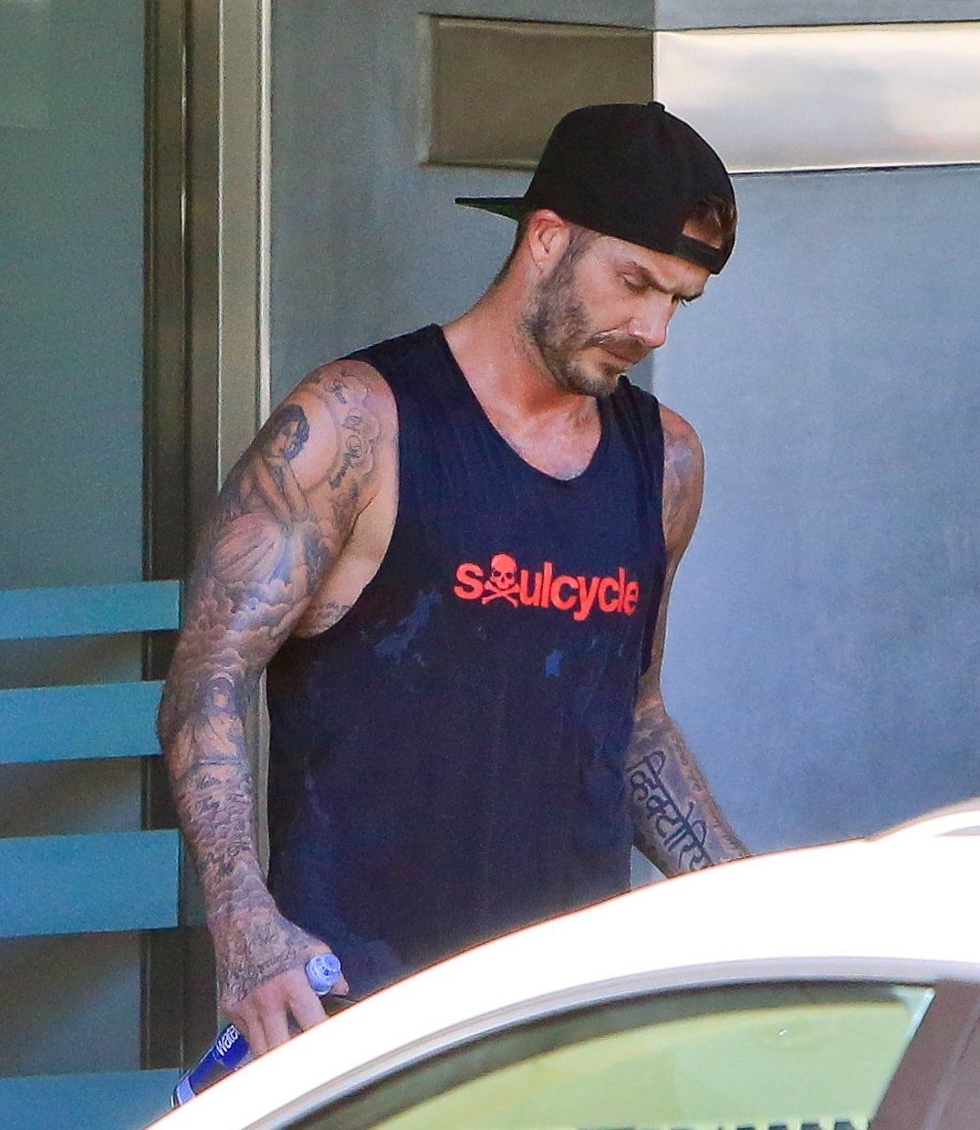 Velkým příznivcem tetování je i bývalý fotbalista David Beckham.