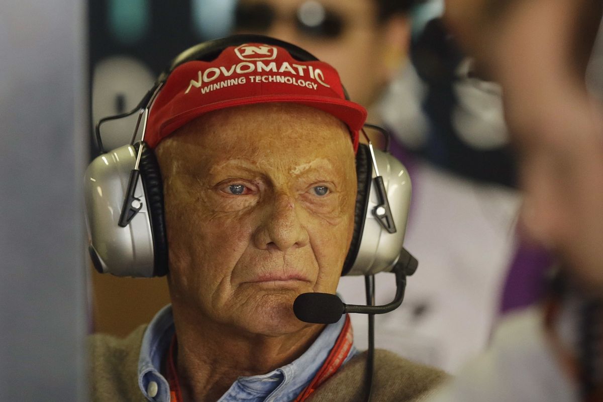 Bývalý závodník Formule 1 Niki Lauda