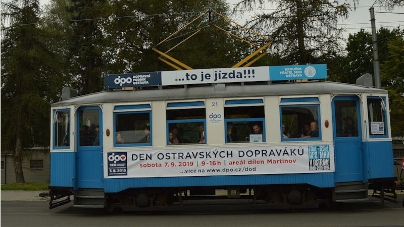Dopravní podnik Ostrava, areál dílen Martinov, DEN Ostravských dopraváků