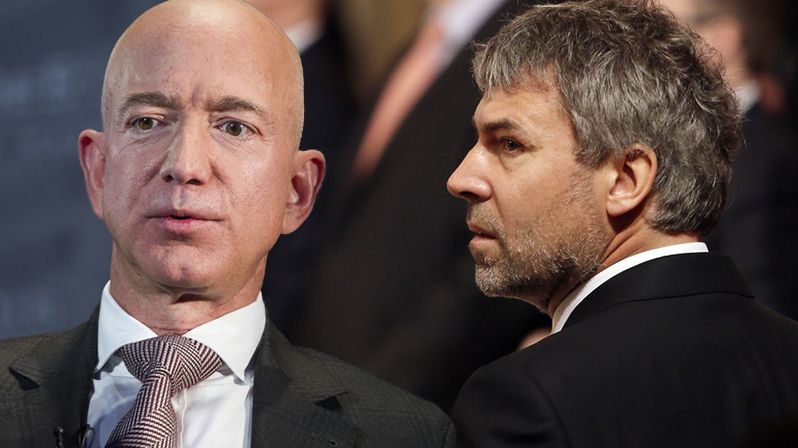 Petr Kellner a Jeff Bezos