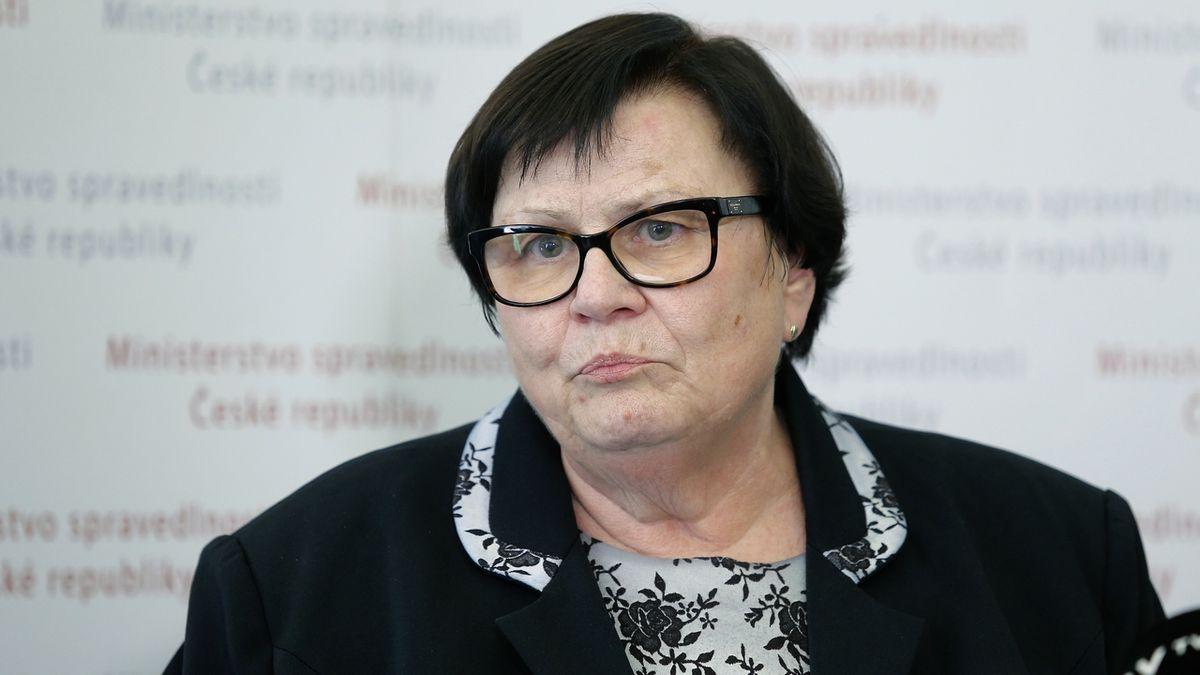 Ministryně spravedlnosti Marie Benešová 
