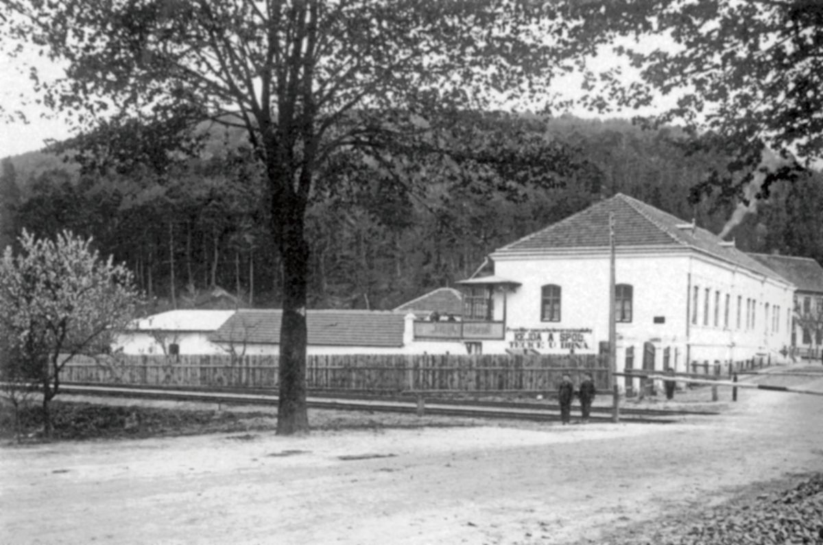 Dům v Tetčicích, do něhož se Sedlmayerovi nastěhovali po odprodeji statku.