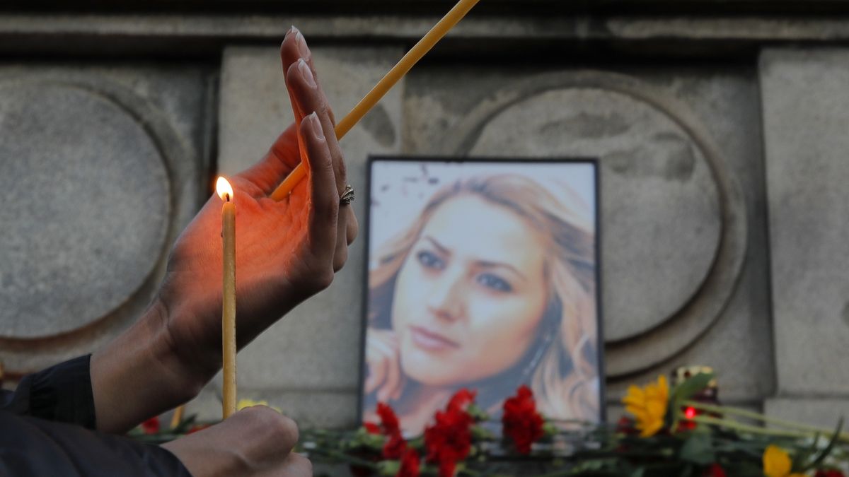 Tryzna za zavražděnou novinářku Viktoriji Marinovovou