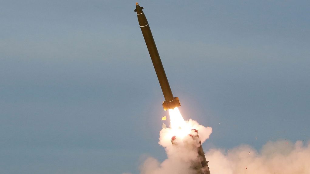 Odpálení severokorejské taktické balistické rakety krátkého doletu 