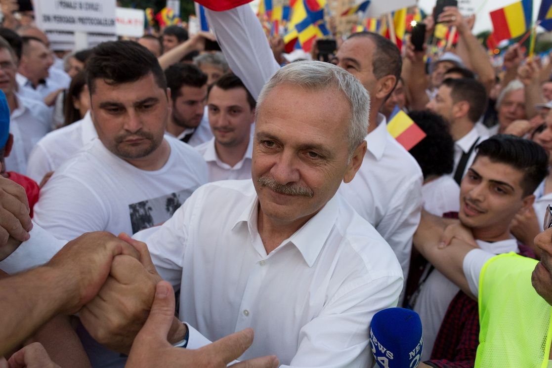 Předseda rumunských sociálních demokratů Liviu Dragnea