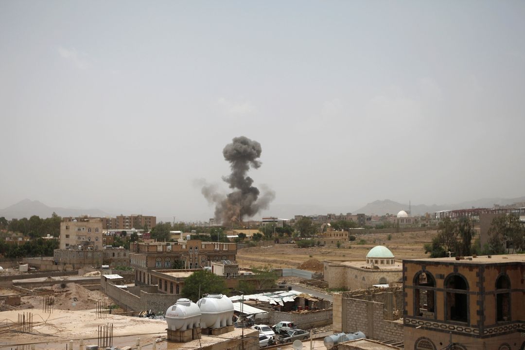Nálet na jemenské hlavní město Saná 