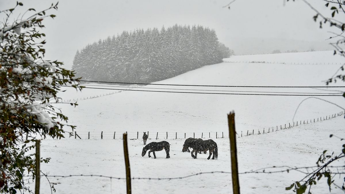 Španělsko ochromily přívaly sněhu