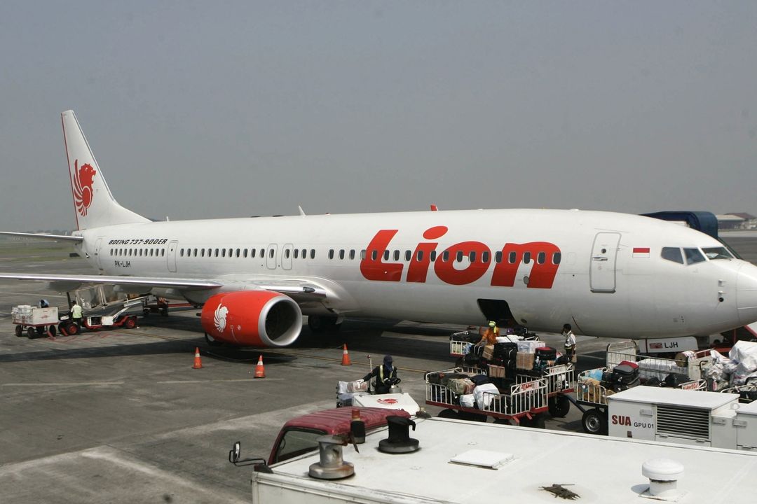 Letadlo společnosti lion Air 