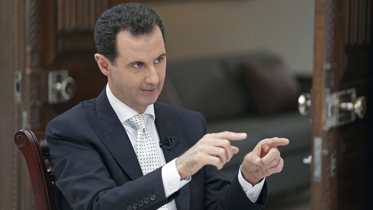 Bašár Asad na snímku z 10. května 2018